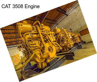 CAT 3508 Engine