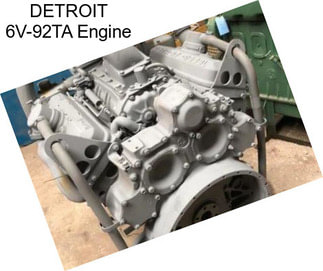 DETROIT 6V-92TA Engine