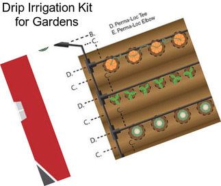 Drip Irrigation Kit for Gardens