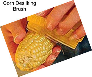 Corn Desilking Brush