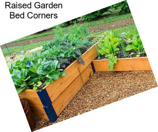Raised Garden Bed Corners