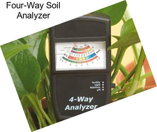 Four-Way Soil Analyzer