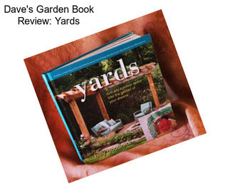 Dave\'s Garden Book Review: Yards