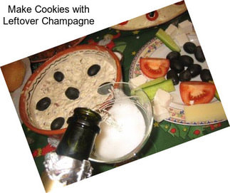 Make Cookies with Leftover Champagne