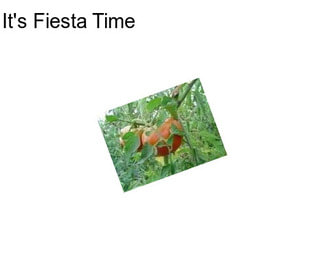 It\'s Fiesta Time