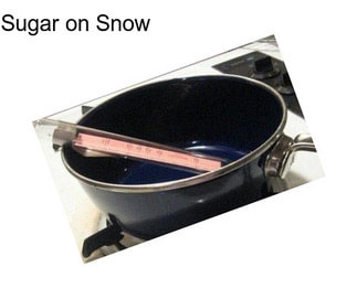 Sugar on Snow