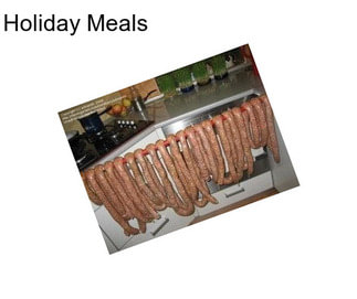 Holiday Meals