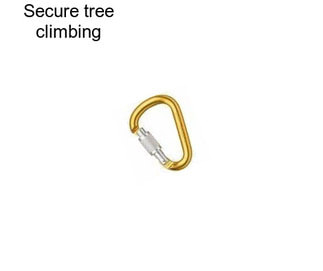 Secure tree climbing