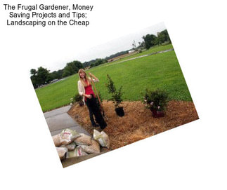 The Frugal Gardener, Money Saving Projects and Tips; Landscaping on the Cheap