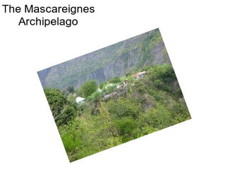 The Mascareignes Archipelago
