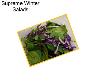 Supreme Winter Salads