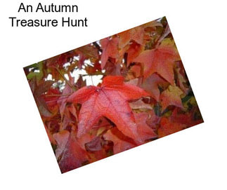 An Autumn Treasure Hunt