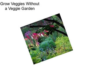 Grow Veggies Without a Veggie Garden