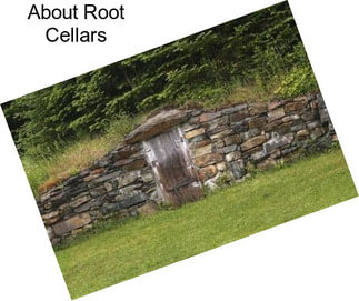 About Root Cellars