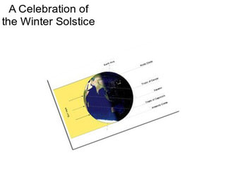 A Celebration of the Winter Solstice