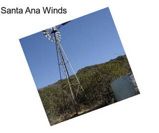 Santa Ana Winds