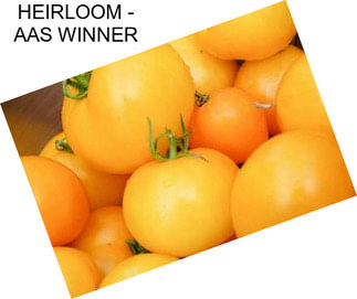 HEIRLOOM - AAS WINNER