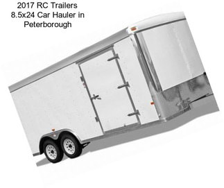 2017 RC Trailers 8.5x24 Car Hauler in Peterborough