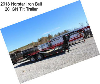 2018 Norstar Iron Bull 20\' GN Tilt Trailer