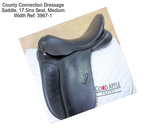 County Connection Dressage Saddle, 17.5ins Seat, Medium Width Ref: 3967-1