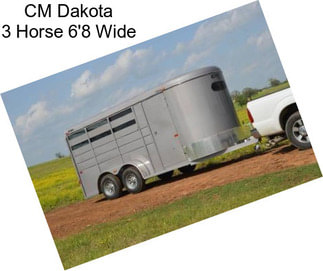 CM Dakota 3 Horse 6\'8\