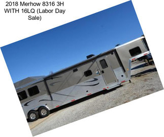 2018 Merhow 8316 3H WITH 16LQ (Labor Day Sale)