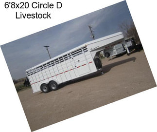 6\'8x20 Circle D Livestock