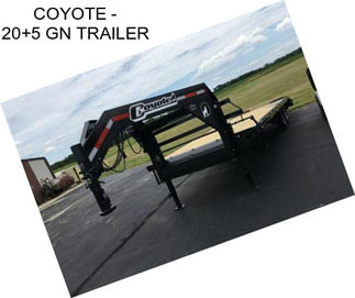 COYOTE - 20+5 GN TRAILER