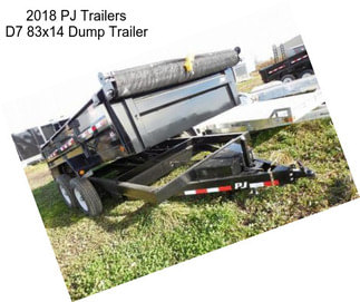 2018 PJ Trailers D7 83x14 Dump Trailer