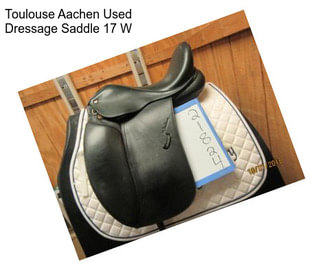 Toulouse Aachen Used Dressage Saddle 17\