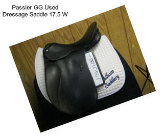 Passier GG Used Dressage Saddle 17.5\