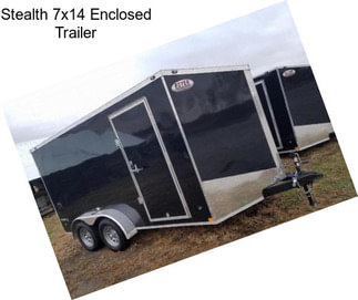 Stealth 7x14 Enclosed Trailer