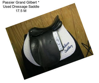 Passier Grand Gilbert * Used Dressage Saddle 17.5\