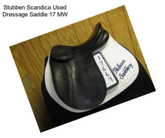 Stubben Scandica Used Dressage Saddle 17\