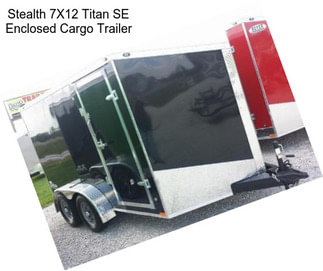 Stealth 7X12 Titan SE Enclosed Cargo Trailer