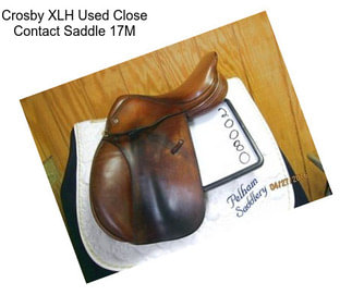 Crosby XLH Used Close Contact Saddle 17\