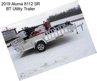 2019 Aluma 8112 SR BT Utility Trailer