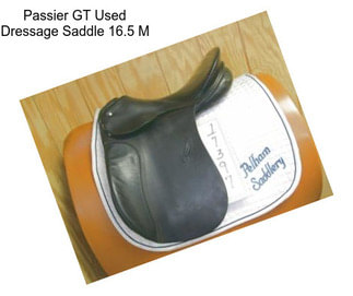 Passier GT Used Dressage Saddle 16.5\