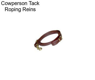 Cowperson Tack Roping Reins