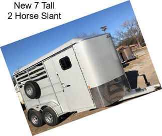 New 7 Tall 2 Horse Slant