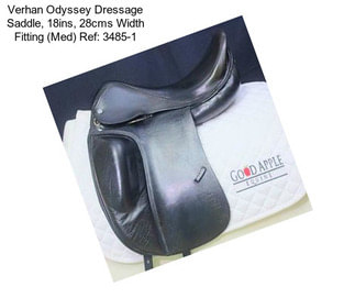 Verhan Odyssey Dressage Saddle, 18ins, 28cms Width Fitting (Med) Ref: 3485-1