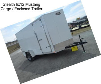 Stealth 6x12 Mustang Cargo / Enclosed Trailer