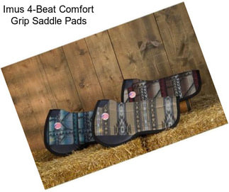 Imus 4-Beat Comfort Grip Saddle Pads