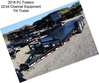 2018 PJ Trailers 22\'x6\