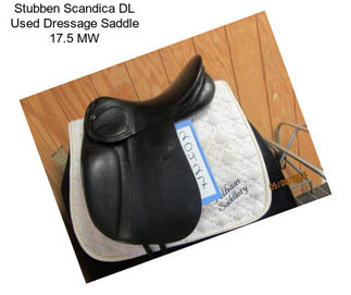 Stubben Scandica DL Used Dressage Saddle 17.5\