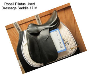 Roosli Pilatus Used Dressage Saddle 17\