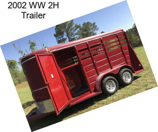 2002 WW 2H Trailer