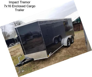 Impact Tremor 7x16 Enclosed Cargo Trailer