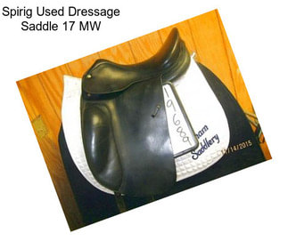 Spirig Used Dressage Saddle 17\