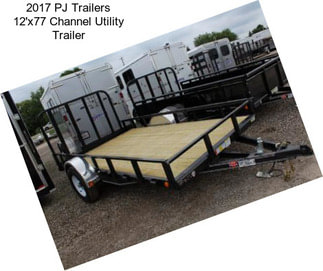 2017 PJ Trailers 12\'x77\